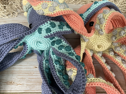 Ingrid the Octopus Amigurumi photo 8