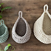 Dewdrop Hanging Teardrop Baskets pattern 