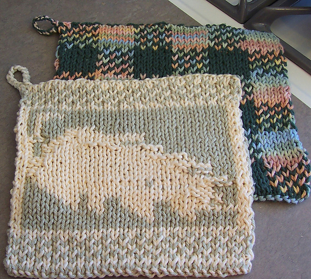 Ravelry oftroy's Double Knit potholders