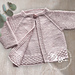 Maebry Top down cardigan - P152 pattern 