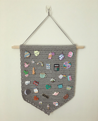 Pin Badge Display - Becky Robinson