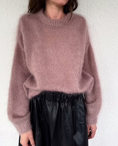 Oh So Mohair Genser - ohwhata knit