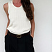 Pinstripe Tank Top pattern