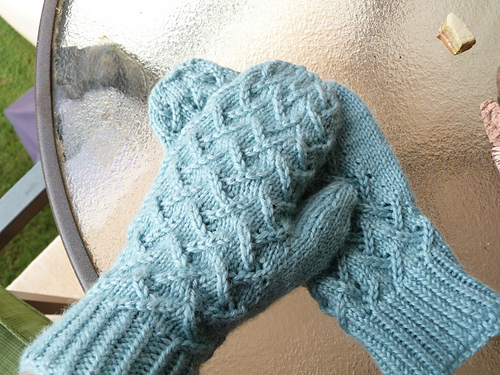 Cafe au Lait Mittens photo 2