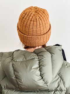 Summit 5+1 in Catskill Merino Lace in Cappuccino, size C on a 22 in (56 cm) head