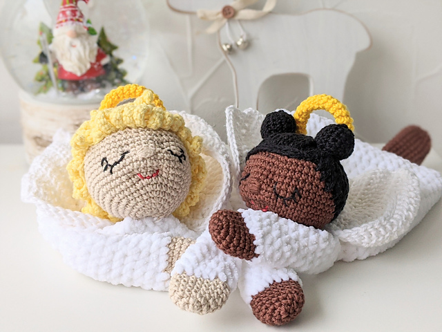 Ravelry: Angel Lovey pattern by Olive's Toy Box