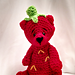 StrawBeary the Strawberry Bear pattern 