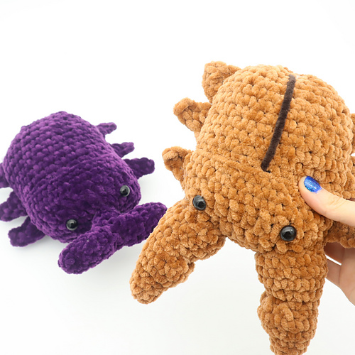 Stag & Horned Dynastid Beetle Amigurumi