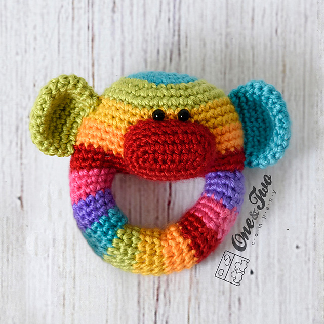 rainbow sock monkey