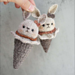 Bunny Ice Cream pattern
