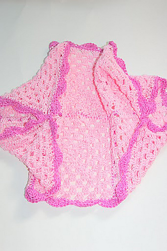 Granny squares bolero - Ooty Yaacobi