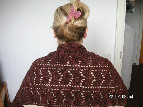 Crystal Lake Lacy Shawl photo 5