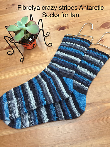 Toe-Up Sokker med Fleeglehæl - Nitro Knitters