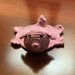Pig Crochet Coaster pattern 