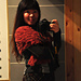 leaf poncho pattern 