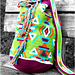 Aztec mochila pattern