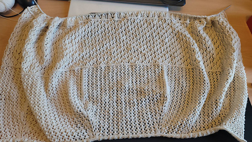 Skirt progress 17 May