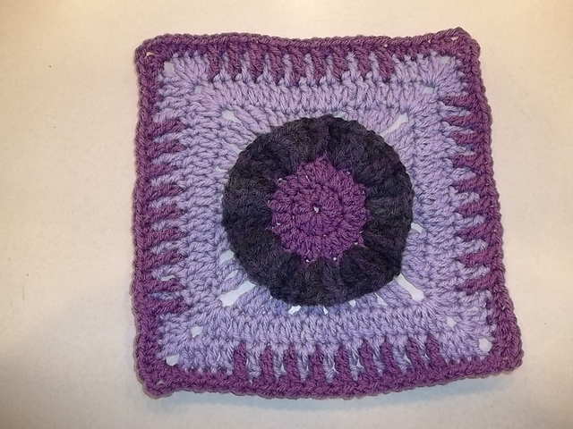 Plumtastic Granny Square