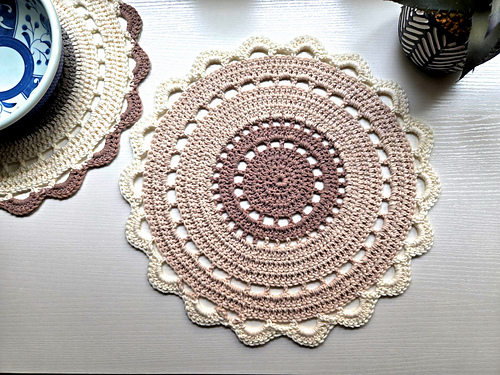 Bohemian Doily Placemats