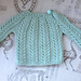 Small Cable Sweater pattern 