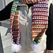 Frost Blossom Pom Scarf pattern