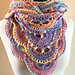 Pastel Virus Stitch Shawl pattern
