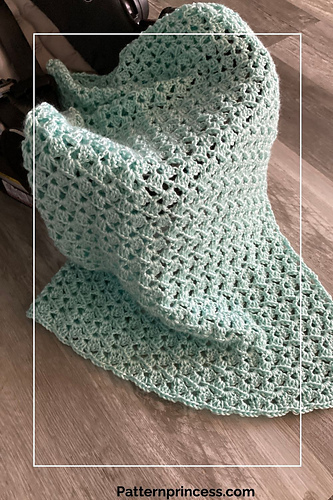 Easy Drunken Granny Baby Blanket
