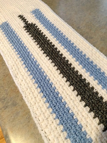 Ravelry: Color Block Table Runner pattern by Pattern Princess