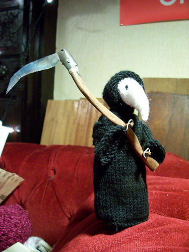 Ravelry: The Grim Squeaker Egg Cosy pattern by Sally Pointer/ Wicked ...