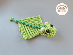 crochet baby dragon amigurumi