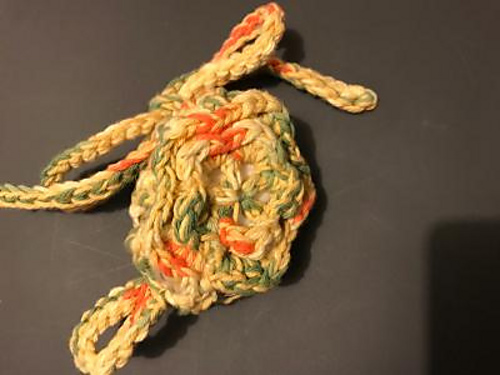Flower washcloth sachet photo 2