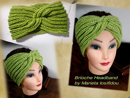 Brioche Hodebånd - Marieta Iosifidou