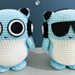 Blue Ham Ham pattern 