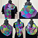 Flower Power Entrelac pattern 