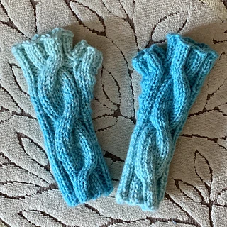 Blocked on left, unblocked on right