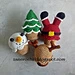 Christmas Cupcakes pattern 