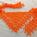 Mini shawl scarf with bobble edge photo 4