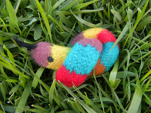 Felted Snake Stashbuster photo 4