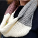 Curl of the Burl Cowl pattern 