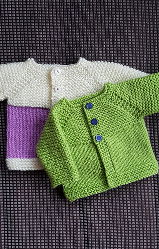 Ravelry: Little Babbity - Preemie Baby Cardigan Jacket pattern by ...