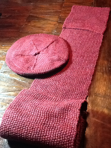 Pocket Scarf & Beret (Knit) photo 3