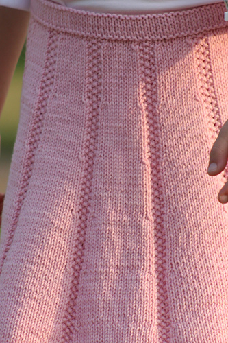 Barfotstrikk Skolepikens Skjørt - Barefoot Knits