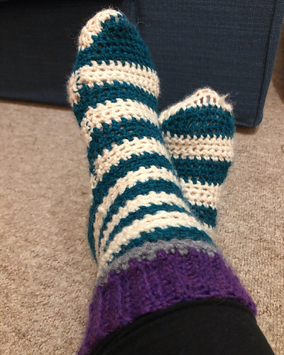 Joan's Socks (crochet) photo 2