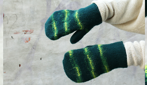 Ravelry: Two Of A Kind - Socks + Mittens pattern by Heidi - Pickles
