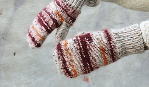 Ravelry: Two Of A Kind - Socks + Mittens pattern by Heidi - Pickles