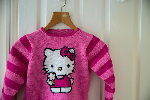 Hello Kitty Strikk - pigwotknits