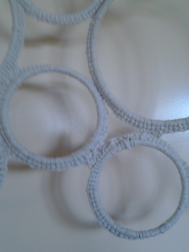 Crochet Scarf Holder photo 3
