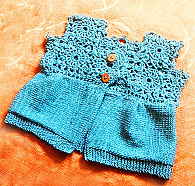 Ravelry Child's crochet/knit top pattern by Jane Walters