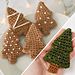Gingerbread Tree & Christmas Tree Ornaments pattern 