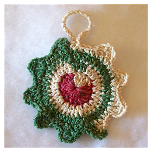 Snowflake & Christmas Tree Scrubbies photo 6